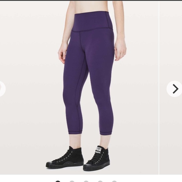 Lululemon Align Crop 21” Purple - Picture 1 of 6
